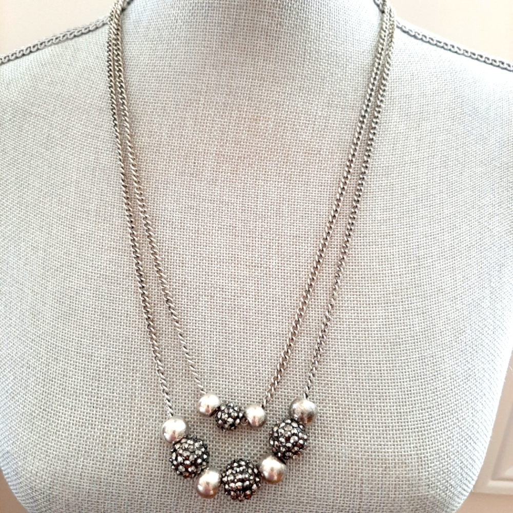 Double Strand Necklace